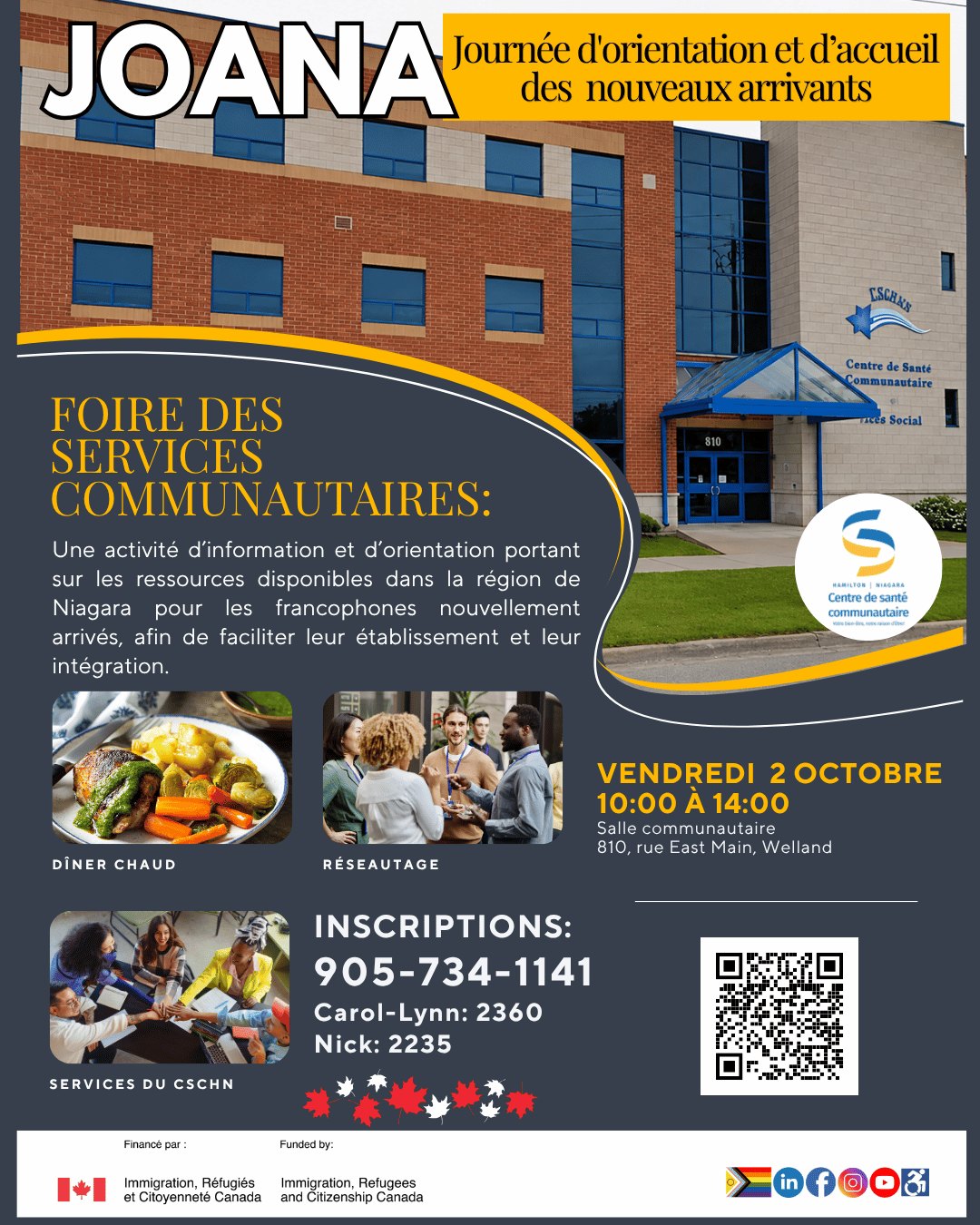 L’affiche de la journée, diffusée par le Centre de santé communautaire